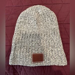 Love Your Melon Black Speckled Beanie